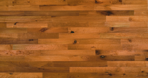 Junckers Beech SylvaKet Solid 2-Strip Wood Flooring, Silk Matt Lacquered, Variation, 129x14mm Image