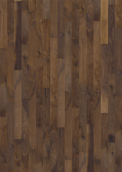 Kahrs Groove Walnut Engineered Wood Flooring, Oiled, 125x1.5x10mm