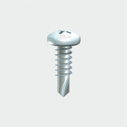 Pan Head Self Drill Screw, 4.2x25mm, 200pk