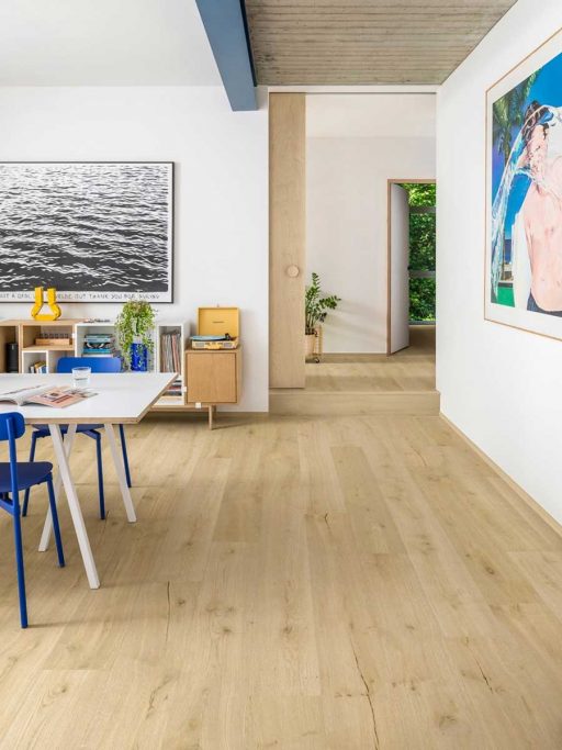 QuickStep Impressive Cotton Oak Laminate Flooring, 8mm
