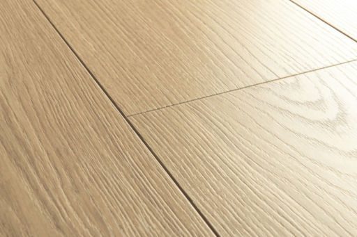 QuickStep Capture Beige Varnished Oak Laminate Flooring, 9mm Thumb