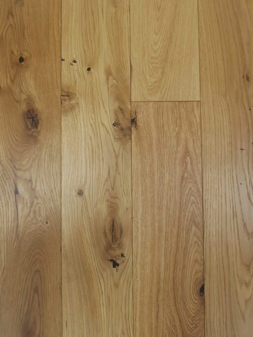 Tradition Classics Oak Engineered Flooring, Rustic, Brushed, Matt Lacquered, 125x14x1200mm