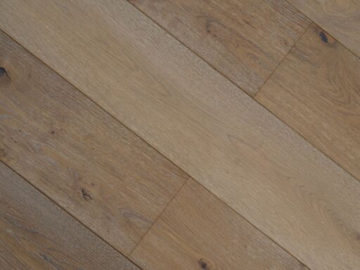 Tradition Engineered Oak Flooring, Natural, Brushed, White UV Oiled, 190x14x1900mm