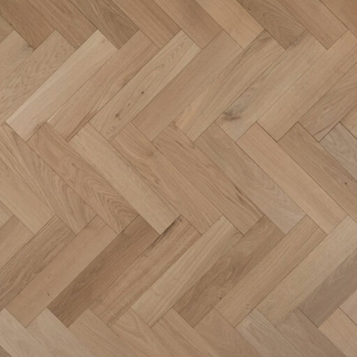 Tradition Engineered Oak Herringbone Flooring, Natural, Unfinished, 90x18x400mm