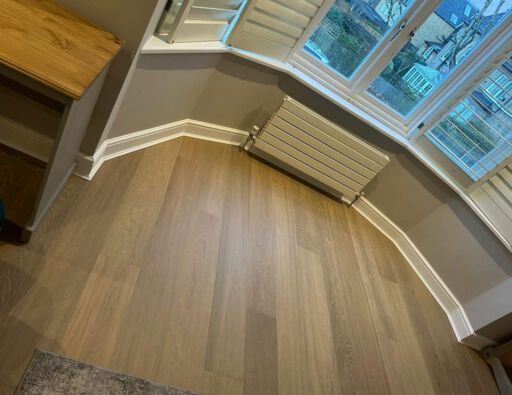 Tradition Smoked Rock Grey Engineered Oak Flooring, Natural, Brushed & Oiled, 190x14x1900mm