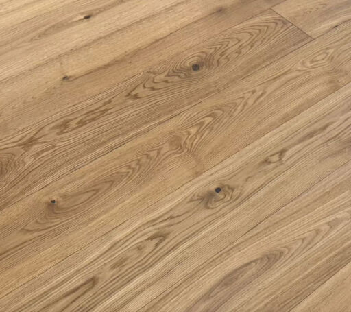 Tradition Sunbeam Smoked Engineered Oak Flooring, Sunbeam, Light Brushed & Oiled, 190mm x14mm x 1900mm