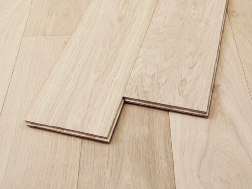 Tradition Unfinished Oak Engineered Flooring, Prime, 220x20x2200mm