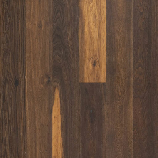 V4 Tundra Plank, Smoked Oak Engineered Flooring, Rustic, Brushed & UV Oiled, 190x14mm
