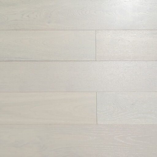 Xylo Pearl White Stained Engineered Oak Flooring, Rustic, UV Oiled, RLx150x14mm