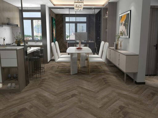 Xylo Silver Rock, Herringbone, SPC, Vinyl Flooring, 110x6x620mm