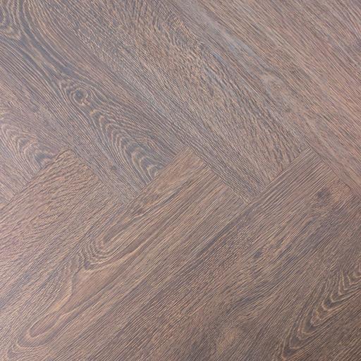 Evergreen Aqua Aged Timber SPC Vinyl Flooring, Herringbone, 122x5x610mm