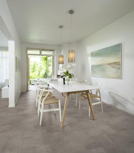 Kahrs Click 6 mm Stone Lucania Click LVT Flooring, 300x6x600mm