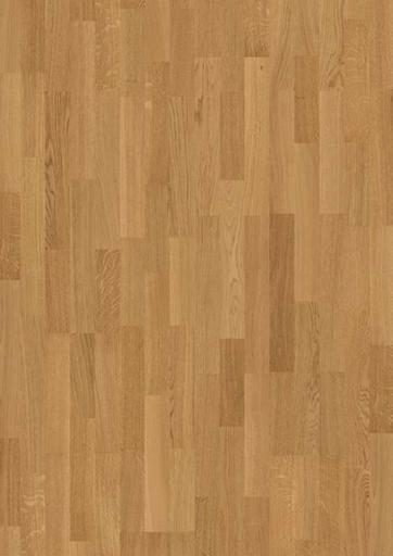 Boen Transparent Oak 3-Strip 14 mm Wood Flooring, Brushed, Live Natural, 14x215x2200 mm