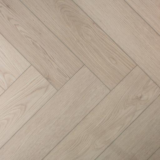 Evergreen Aqua Deluxe Alpine Linen SPC Vinyl Flooring, Herringbone, 122x5x610mm
