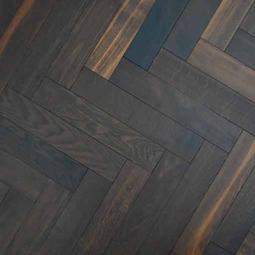 V4 Wood Flooring Smoked Herringbone XL (Right), Engineered, 100mm x 14mm x 500mm
