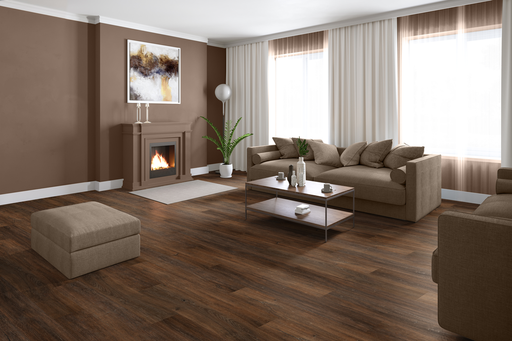 Luvanto Design Plank Cognac Oak Luxury Vinyl Flooring, 152x2.5x914mm