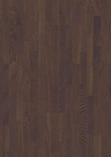 Boen Brazilian Brown Oak 3-Strip 14 mm Wood Flooring, Brushed, Live Pure™, 14x215x2200 mm