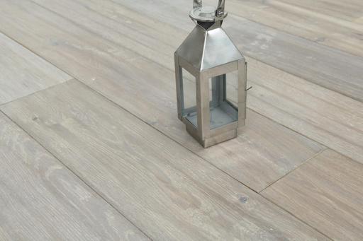 Tradition Select Engineered Oak Flooring, Smoked, Hand Scraped, White Oiled, 190x20x1900mm Thumb