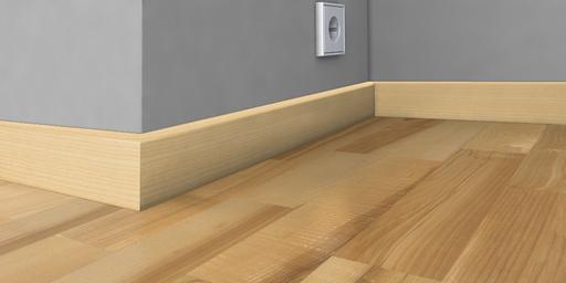 Kahrs Skirtings Skirting Ash, Satin Lacquered Thumb