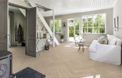 Kahrs Sensation Perception Click Herringbone LVT Flooring, 103.3x6x590.5mm