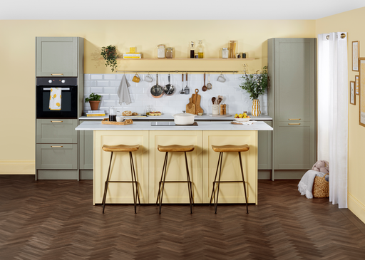 Luvanto Design Herringbone Cognac Oak Luxury Vinyl Flooring, 107x2.5x534mm