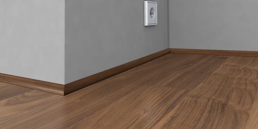 Kahrs Skirtings Quadrant Walnut, Satin Lacquered Thumb