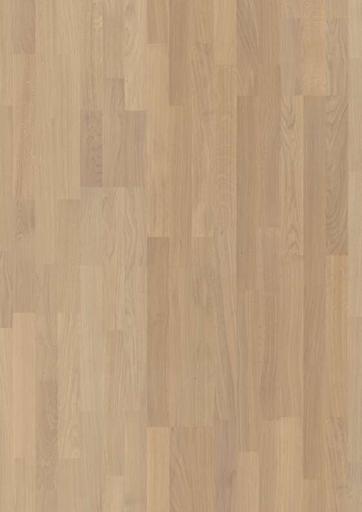 Boen Transparent Oak 3-Strip 13.2 mm Wood Flooring, Brushed, Live Natural, 13.2x215x2200 mm