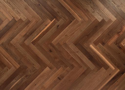 V4 Wood Flooring Thermo Herringbone (Left), Engineered, 70mm x 11mm x 490mm