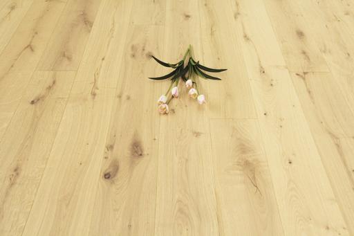 Tradition Select Engineered Oak Flooring, Rustic, Brushed, Invisible Oiled, 190x15x1900mm Thumb