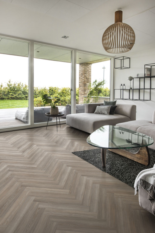 Kahrs Click Herringbone Whinfell Herringbone LVT Flooring, 120x5x720mm