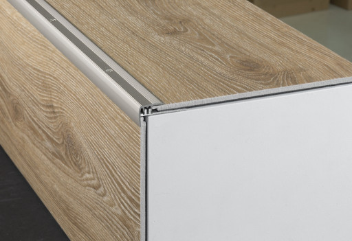 Kahrs LT Mouldings Lt Stair Nose Steel