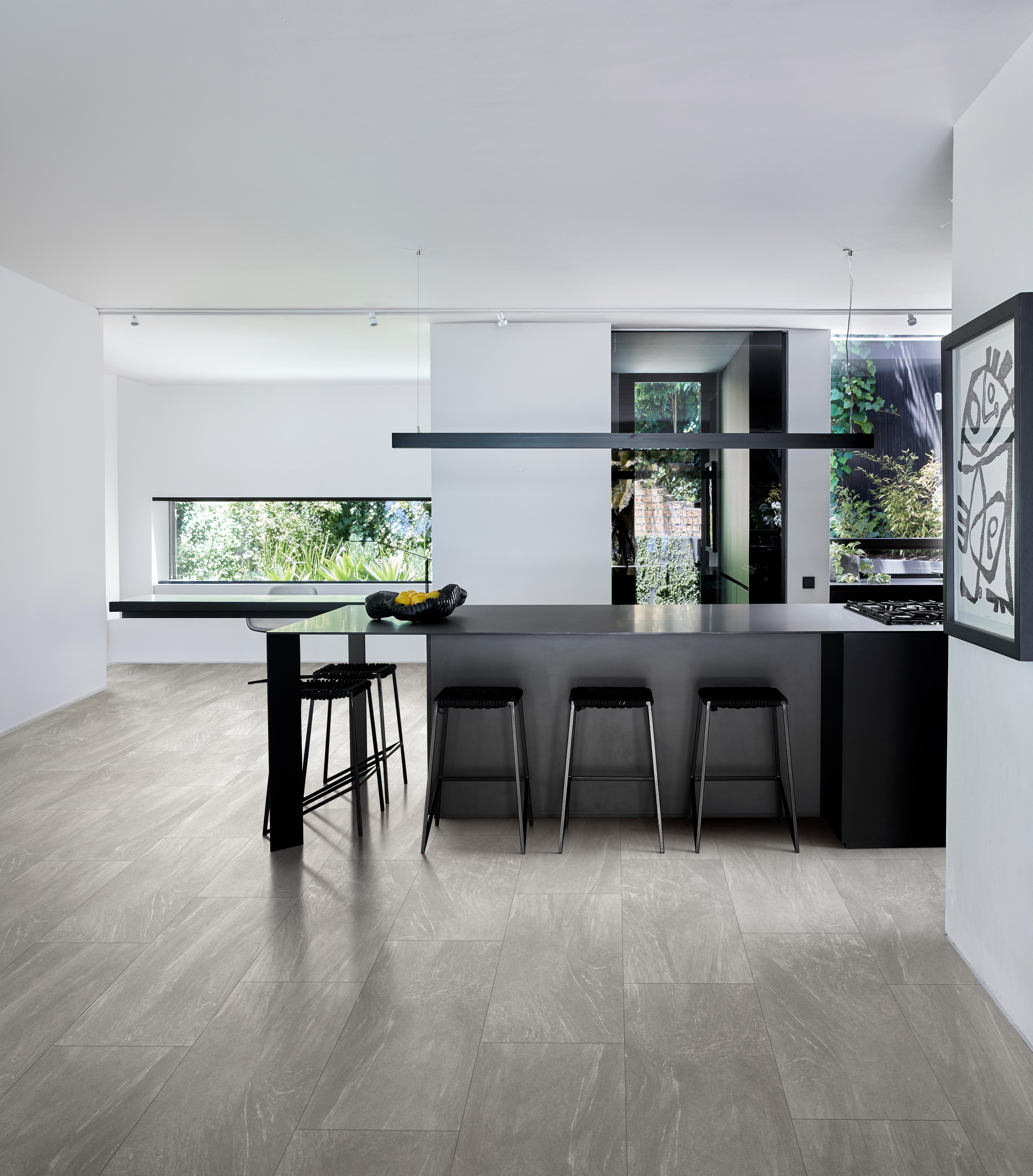 Kahrs Impression Stone Athos Click Xxl LVT Flooring, 457x6x914.4mm Image
