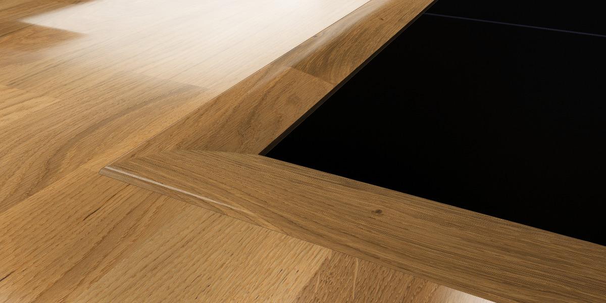 Kahrs Mouldings Cover Strip Oak Sun, Ultra Matt Lacquered Image