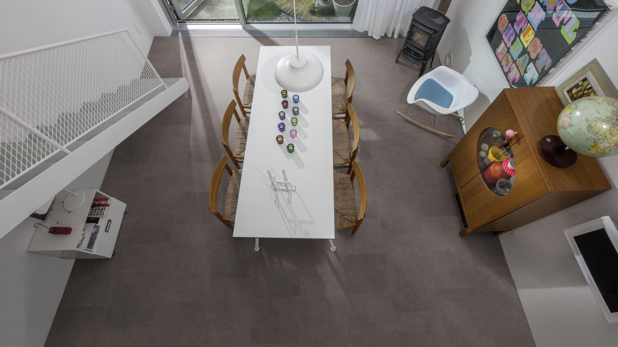 Kahrs Dry Back Stone Kilimanjaro LVT Flooring, 457x2.5x457mm Image