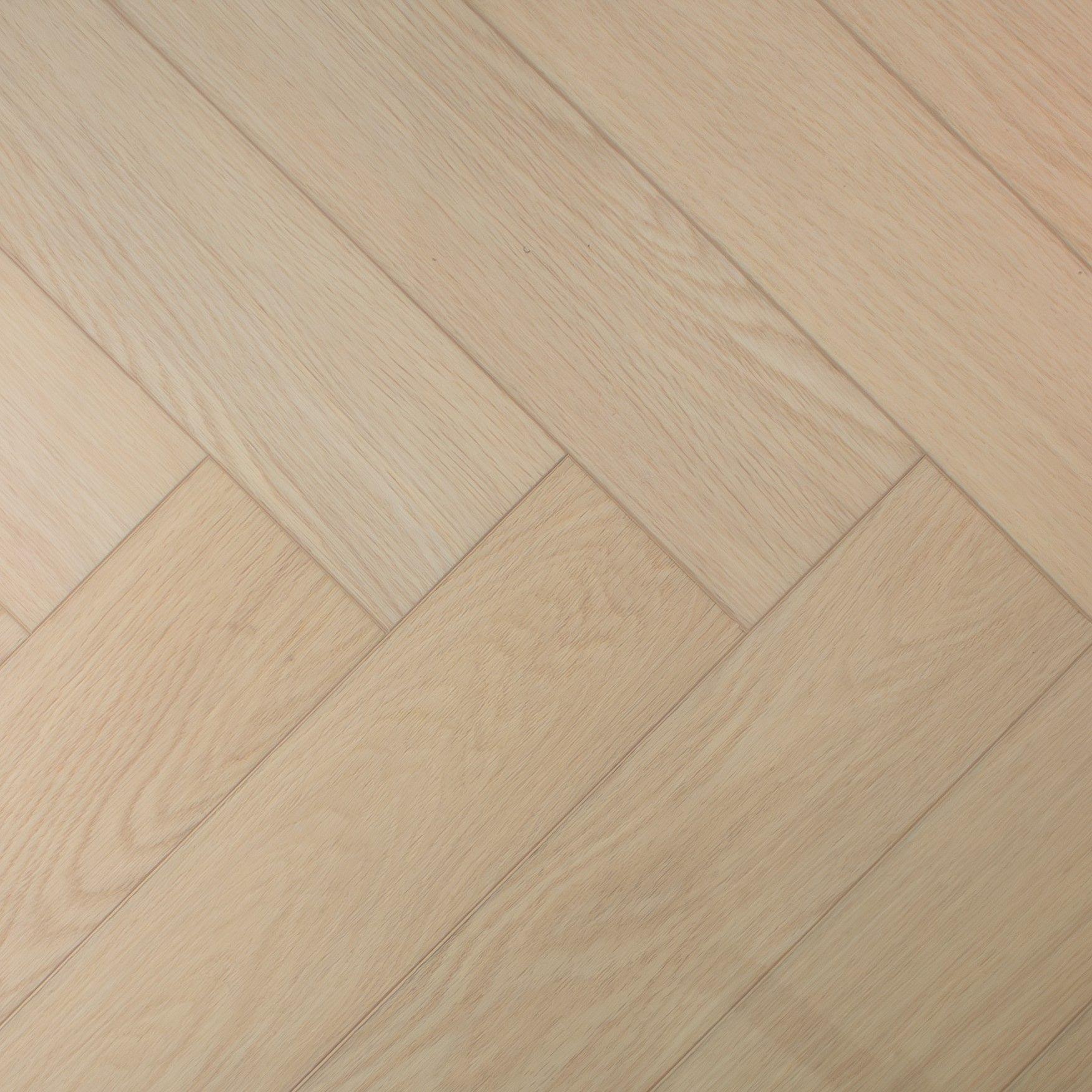 Evergreen Aqua Deluxe Pro Silken Oak SPC Vinyl Flooring, Herringbone, 122x6.5x610mm Image