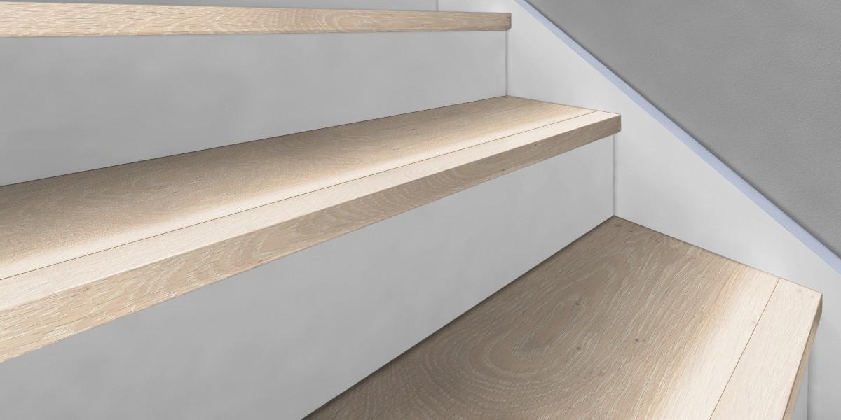 Kahrs Mouldings Stairnose Oak Nouveau Blonde Image