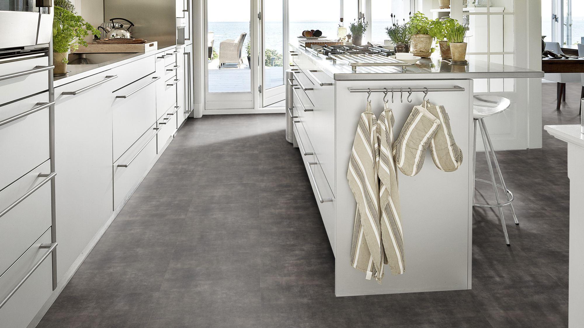 Kahrs Dry Back Stone Steele Dry Back LVT Flooring, 457x2.5x457mm Image