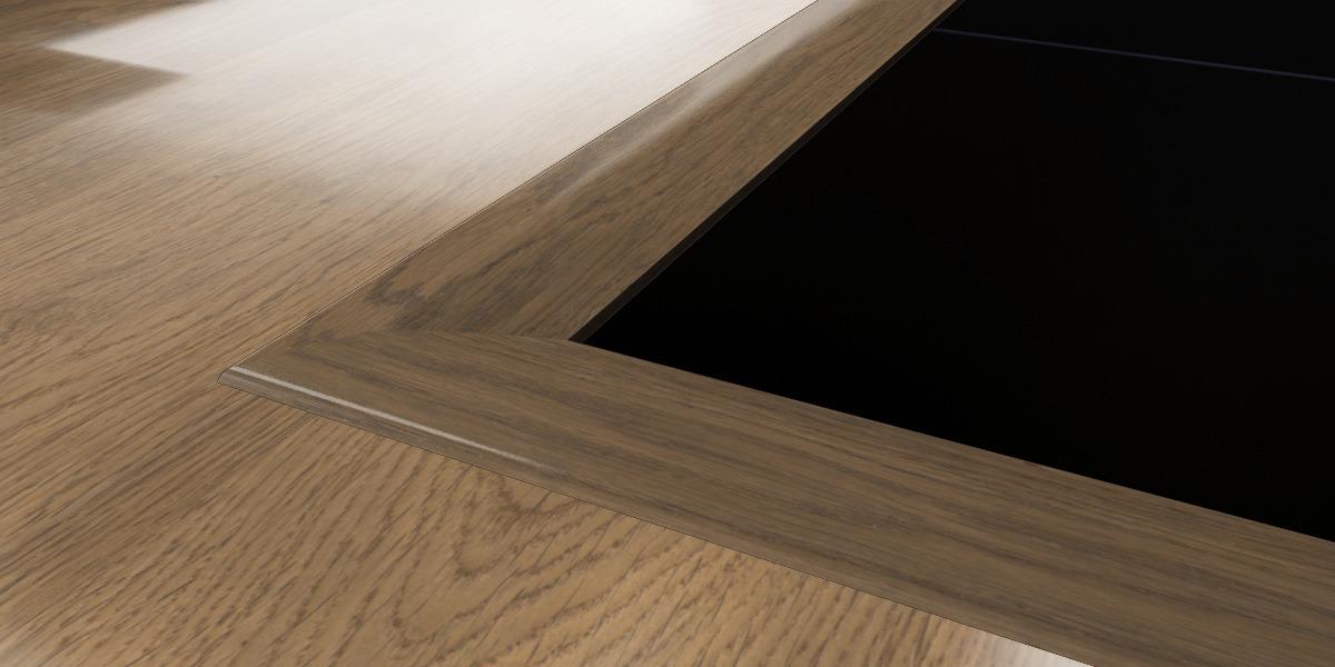Kahrs Mouldings Cover Strip Oak Terra, Ultra Matt Lacquered Image
