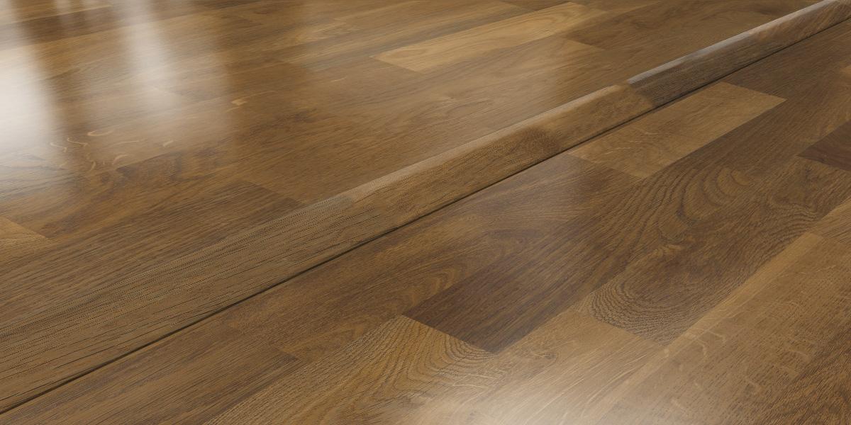Kahrs Mouldings T-Moulding Oak Smoke, Matt Lacquered Image