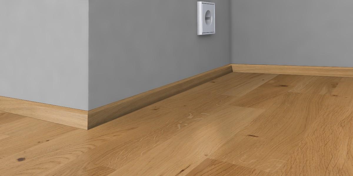Kahrs Skirtings Beading Oak, Satin Lacquered Image