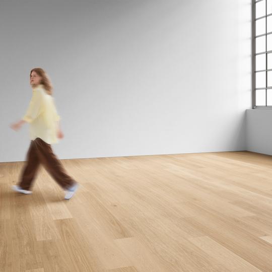 Boen Antique Oak Chalet Wood Flooring, Brushed, Live Natural, 20x200-395x2000-4000 mm Image