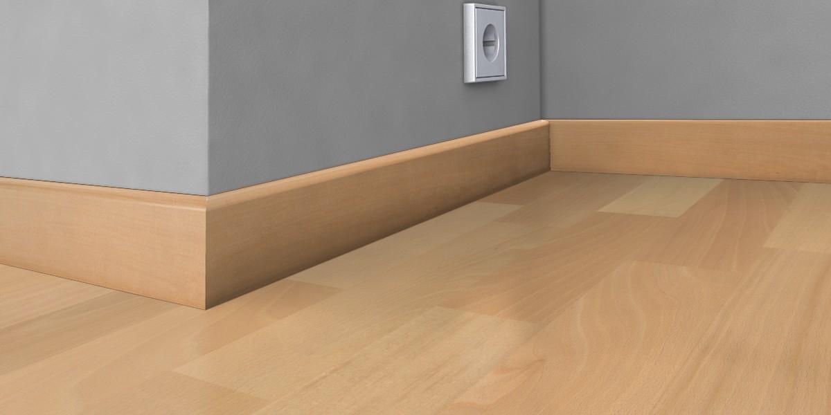 Kahrs Skirtings Skirting Beech, Satin Lacquered Image