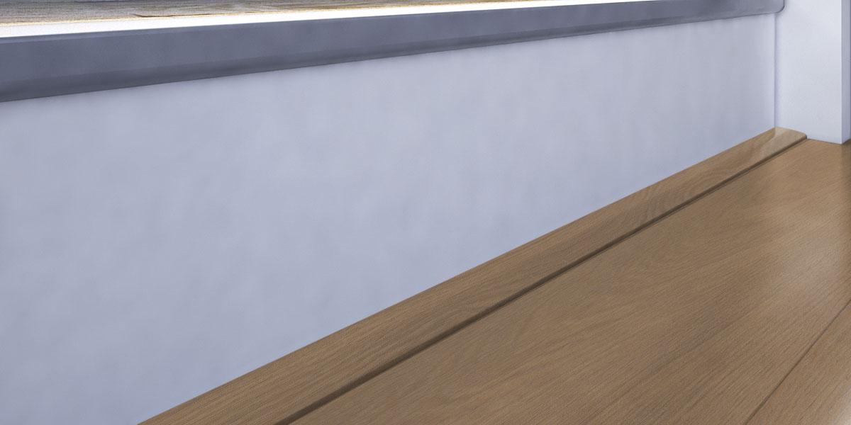 Kahrs Mouldings L-Moulding Oak Sture, High Gloss Lacquered Image