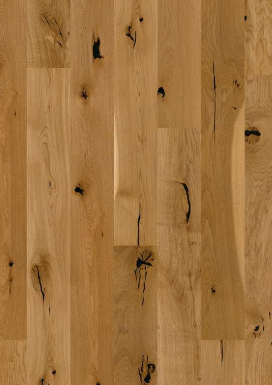 Boen Transparent Oak Plank 181 14 mm Wood Flooring, Brushed, Live Natural, 14x181x2200 mm Image