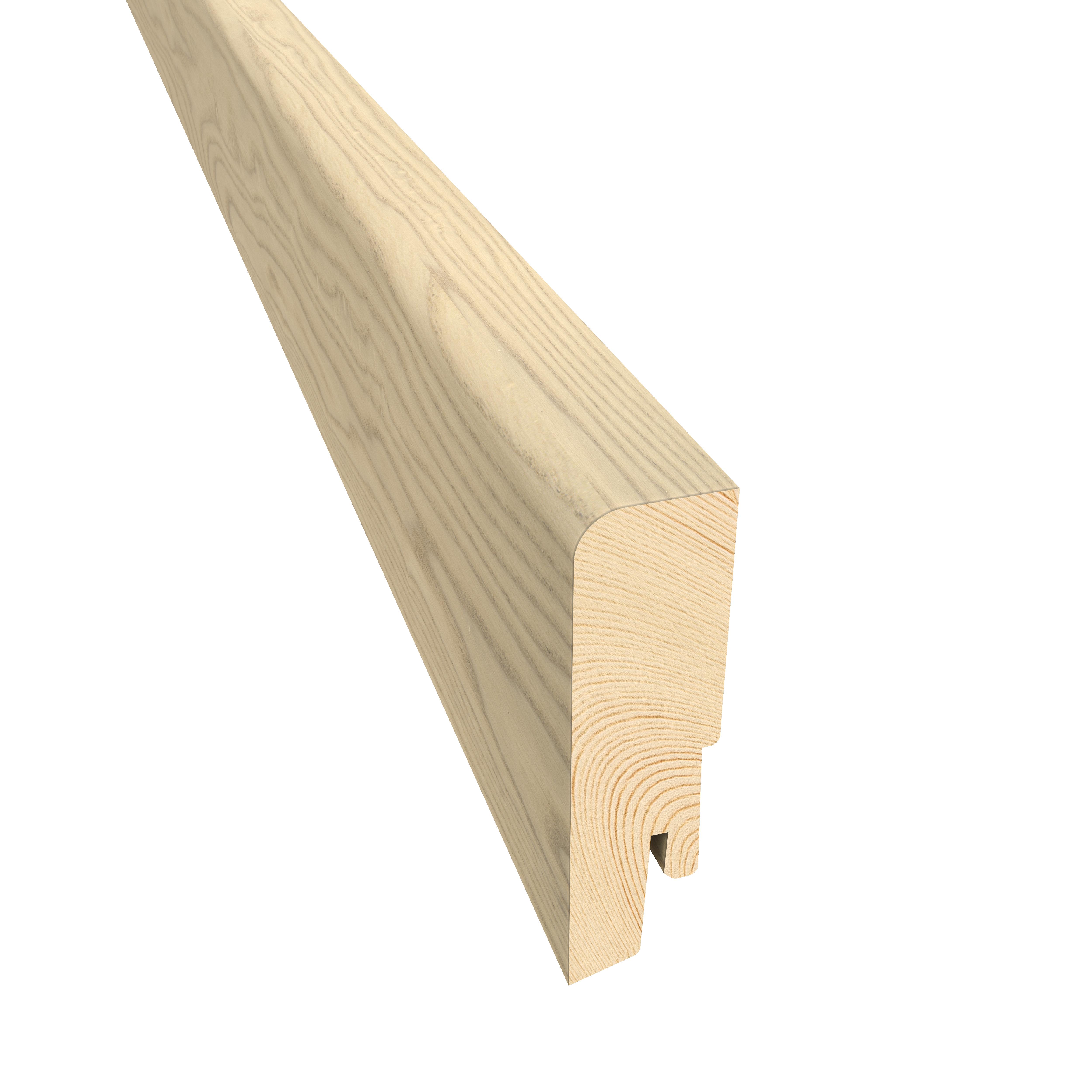 Kahrs Skirtings Skirting Ash White, Matt Lacquered Image