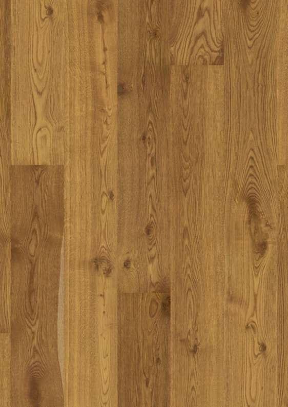 Boen Semi Smoked Oak Plank Castle Wood Flooring, Brushed, Live Natural, 14x209x2200 mm Image