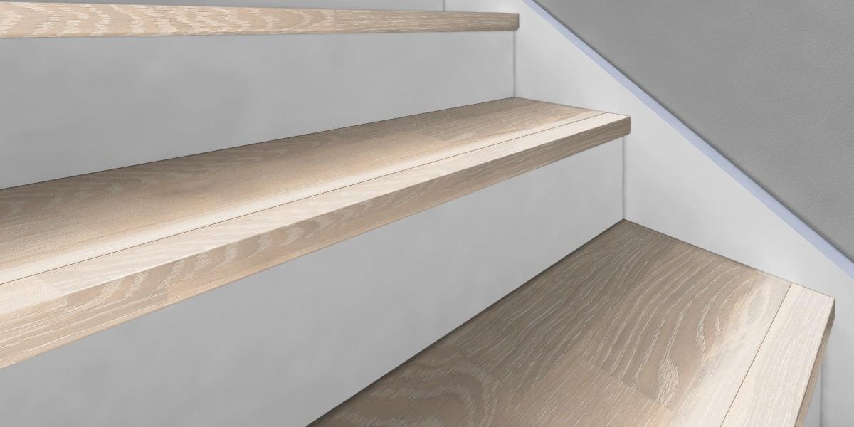 Kahrs Mouldings Stairnose Oak Nouveau Blonde Image