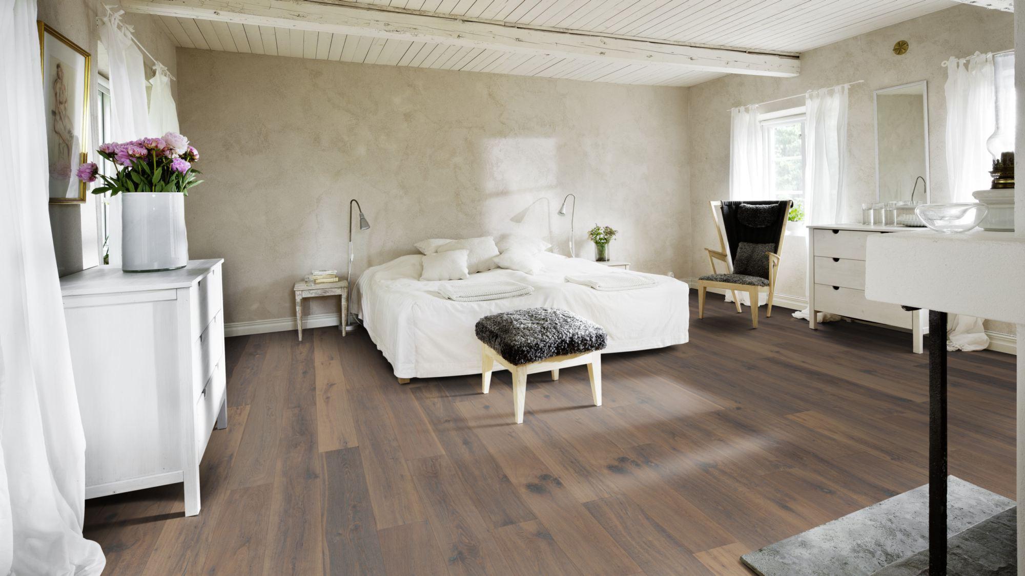 Kahrs Artisan Oak Concrete Engineered Flooring, Handscraped & Oiled, 190x15x1900mm Image