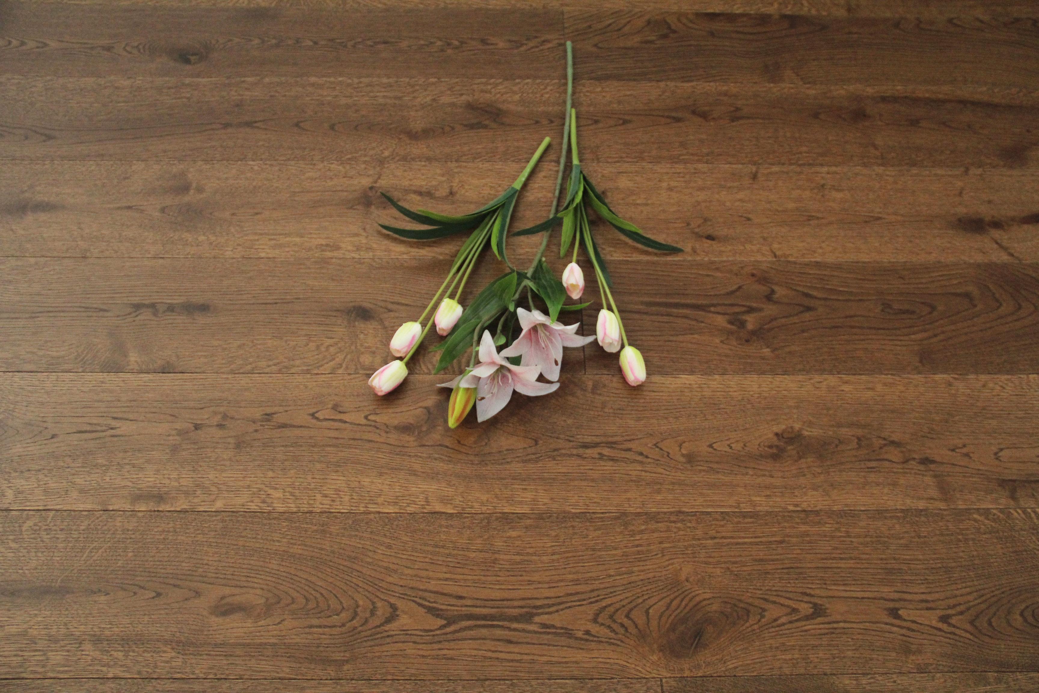 Tradition Select Engineered Oak Flooring, Rustic, Dark, Dark Coffee, UV Oiled, 190x15x1900mm Image
