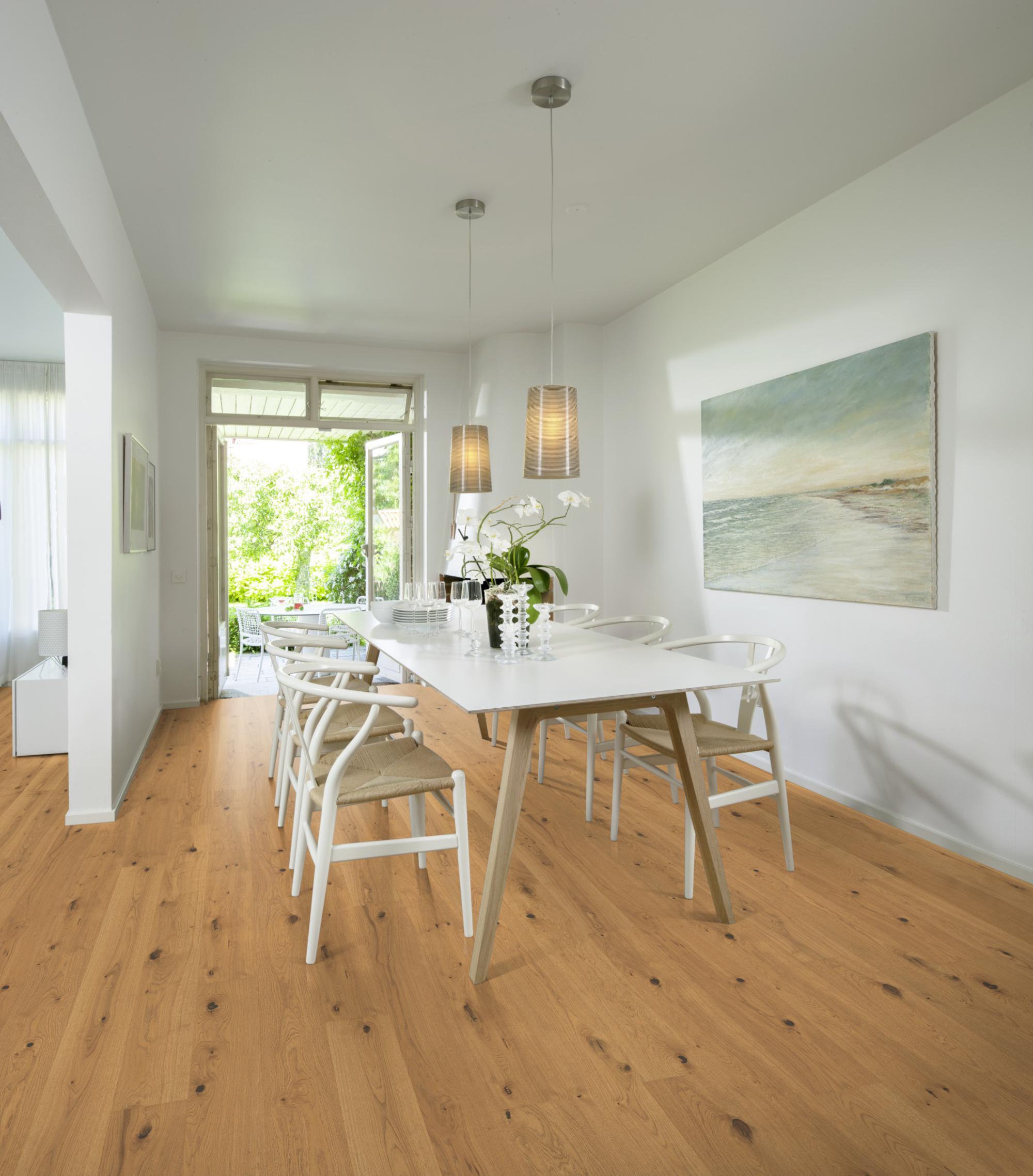 Kahrs Life Authentic Plank Oak Sesame Plank Engineered Flooring, Brushed & Oiled, 193x10x1980mm Image